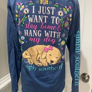 Simply Southern Long Sleeve Dog Shirt